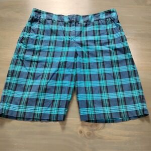 Tommy Bahama Shorts Mens 30 Multi Plaid Performance Golf Colorful Stretch Cotton